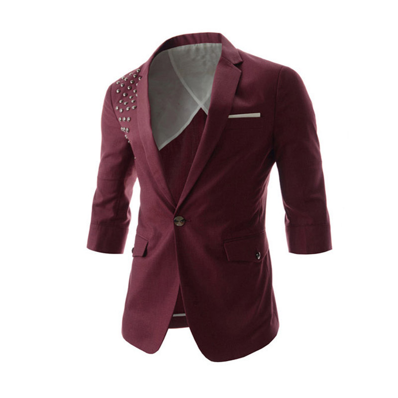 남성 정장 2016 재킷 남성 패션 캐주얼 슬림 맞는 망 재킷 재킷 검은 색, 빨간색 낙타 회색 크기 M L XL XXL XF087/Men suit 2016 new arrival blazer men fashion casual slim fit mens blazer